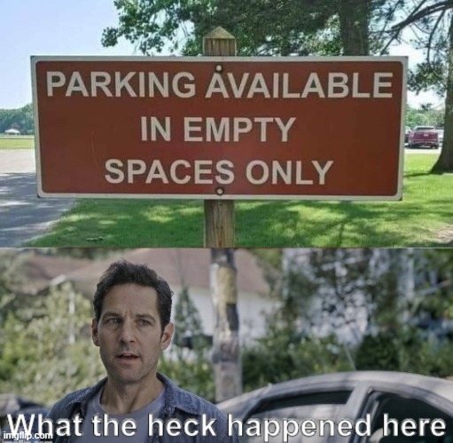 This sign must exist for a reason, right? | image tagged in antman what the heck happened here,stupid signs,funny signs,funny sign | made w/ Imgflip meme maker