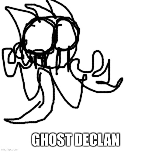 Blank Transparent Square | GHOST DECLAN | image tagged in memes,blank transparent square | made w/ Imgflip meme maker