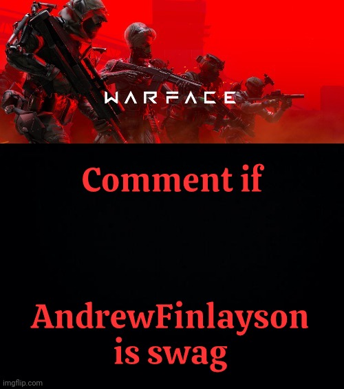 Announcement | Comment if; AndrewFinlayson is swag | image tagged in announcement | made w/ Imgflip meme maker