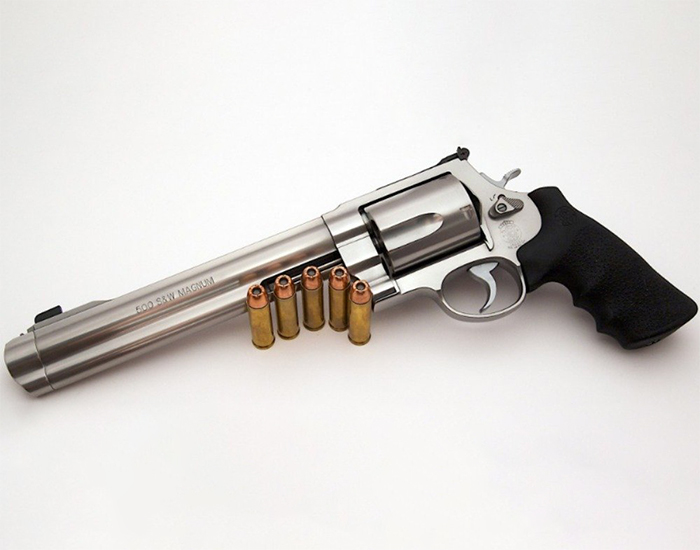 50 caliber revolver Blank Meme Template