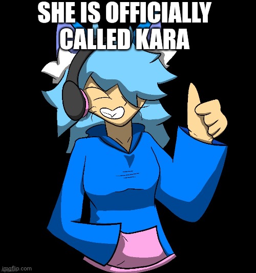 This mfer (pokara) | SHE IS OFFICIALLY CALLED KARA | image tagged in this mfer | made w/ Imgflip meme maker