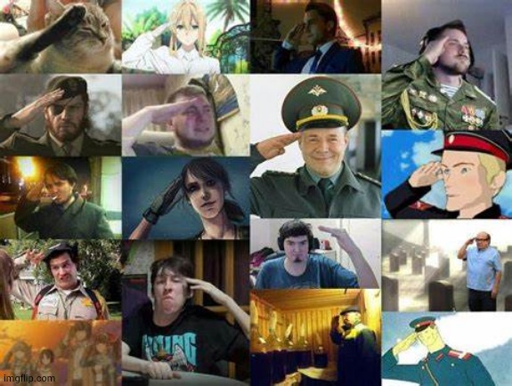 Ozon's Salute Complete Edition | image tagged in ozon's salute complete edition | made w/ Imgflip meme maker