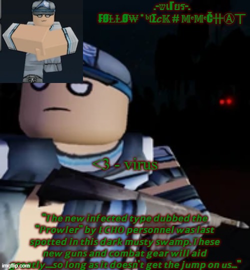 virus's dead slate temp | <3 - virus | image tagged in virus's dead slate temp | made w/ Imgflip meme maker