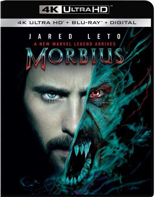 High Quality Morbius 4K Ultra HD Blu-Ray Blank Meme Template