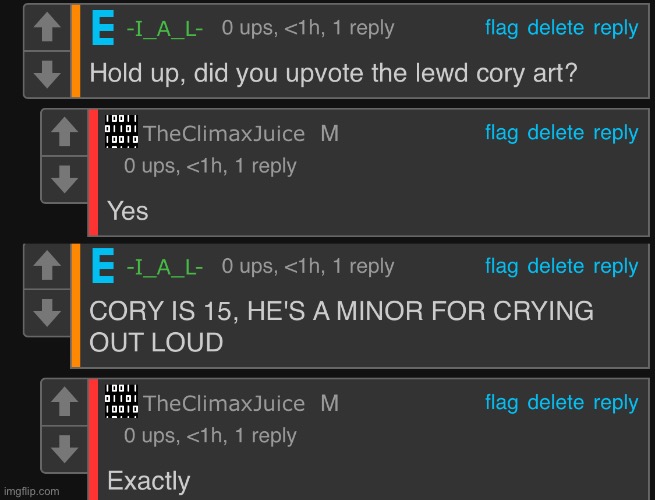 TheLargePig reverting to his old pedophile ways. | made w/ Imgflip meme maker