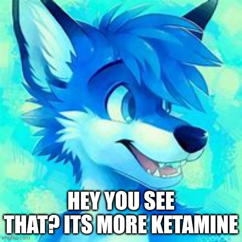 HEY YOU SEE THAT? ITS MORE KETAMINE | made w/ Imgflip meme maker