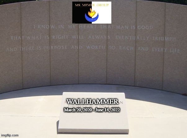 The sun sets on the final day Wallhammer was with us. | made w/ Imgflip meme maker