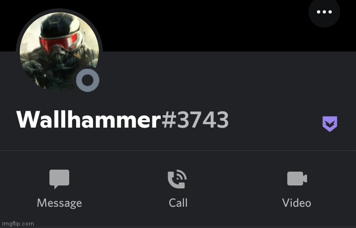 good thing my man wallhammer still has discord | made w/ Imgflip meme maker
