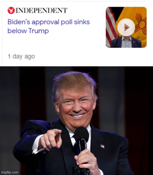Can't imagine why | image tagged in trump laughing at haters,joe biden,donald trump | made w/ Imgflip meme maker