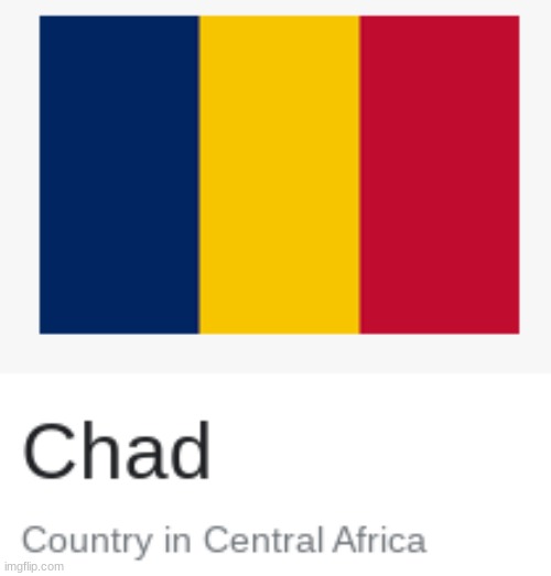 Chad (Yes it's real) | image tagged in giga chad | made w/ Imgflip meme maker