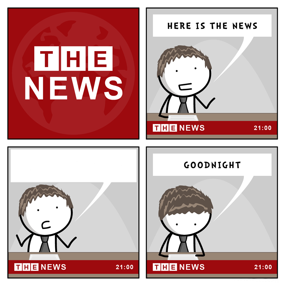the news Blank Template Imgflip