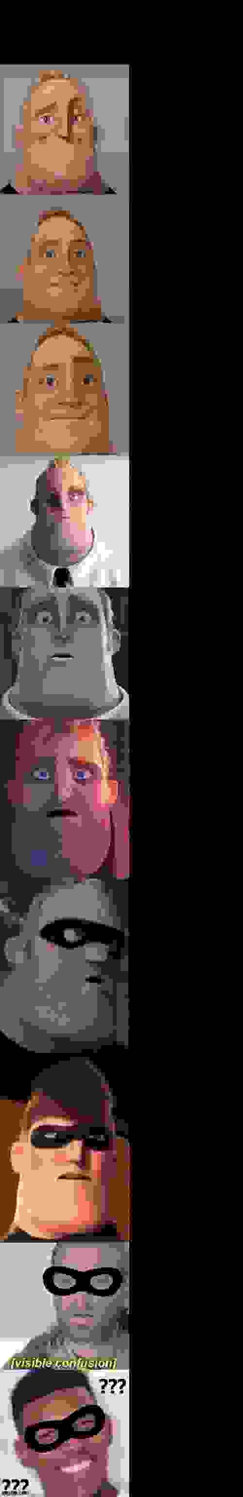 low quality | image tagged in mr incredible becoming confused | made w/ Imgflip meme maker
