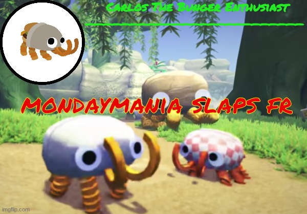 gfariel | mondaymania slaps fr | made w/ Imgflip meme maker