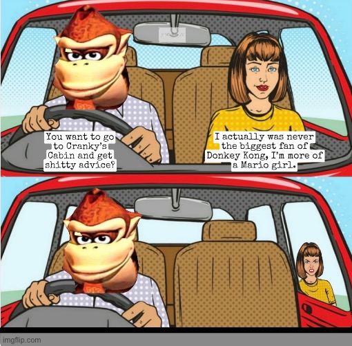 Donkey Kong Ride or Die | image tagged in donkey kong | made w/ Imgflip meme maker