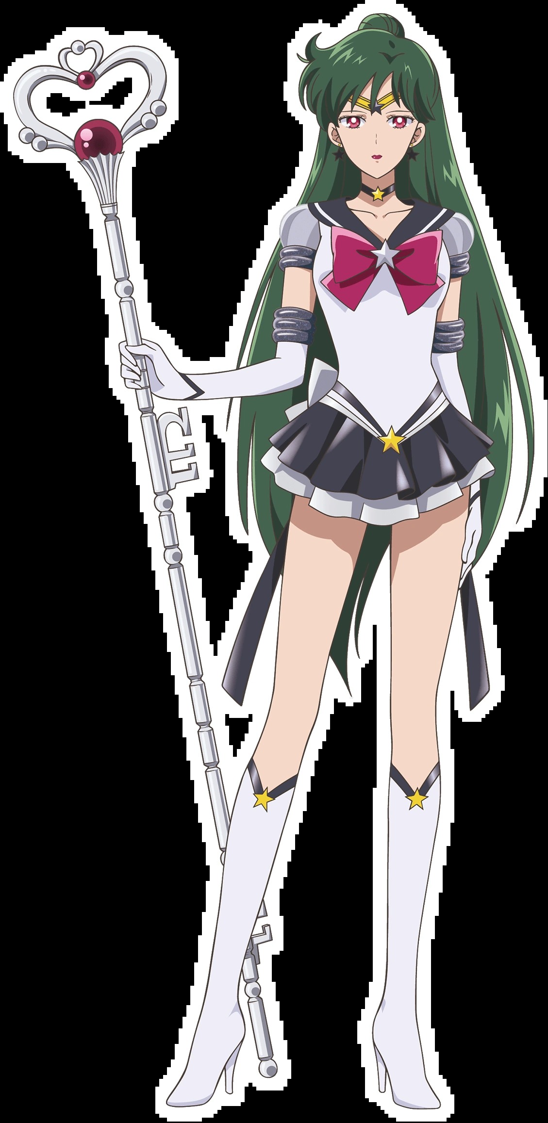 Sailor Pluto crystal Blank Meme Template