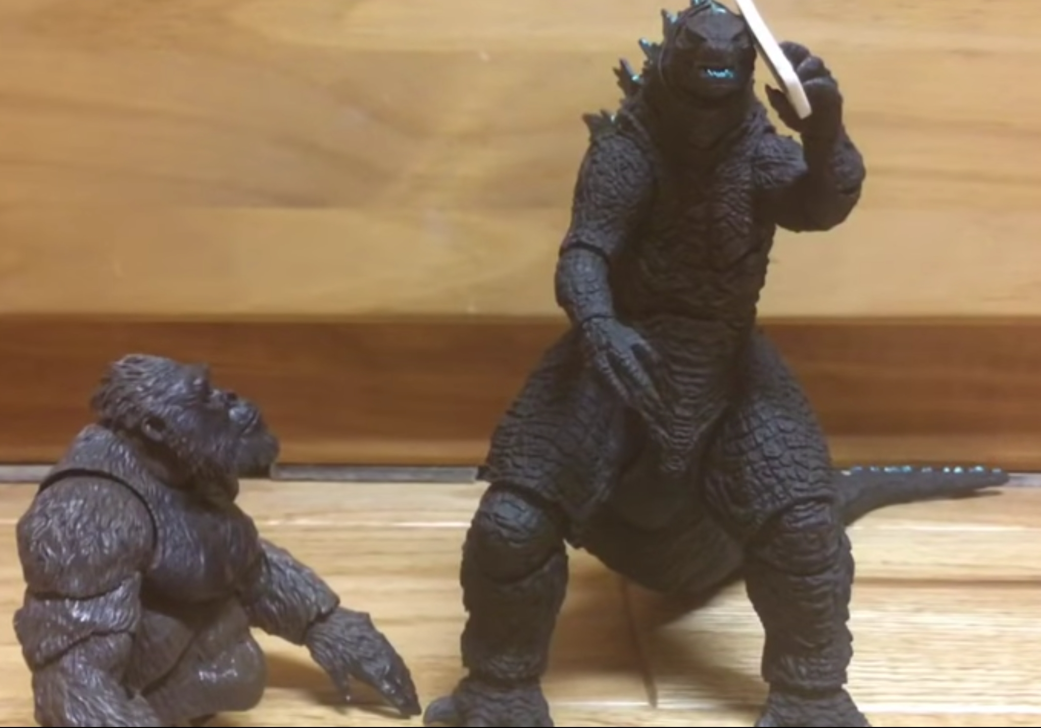 Godzilla with Kong Blank Meme Template