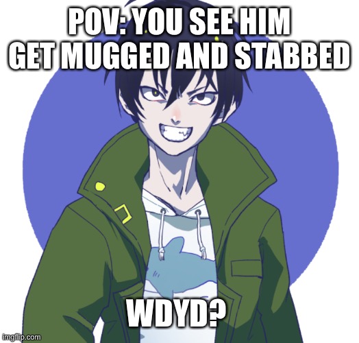Average_RP_Enjoyer’s temp | POV: YOU SEE HIM GET MUGGED AND STABBED; WDYD? | image tagged in average_rp_enjoyer s temp | made w/ Imgflip meme maker