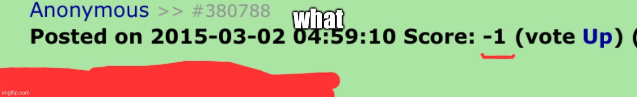 what | what | made w/ Imgflip meme maker