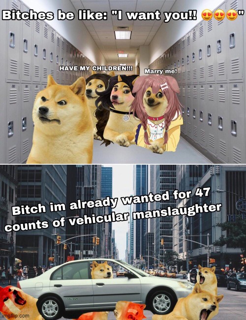 / | image tagged in rmk,dark humor,doge | made w/ Imgflip meme maker