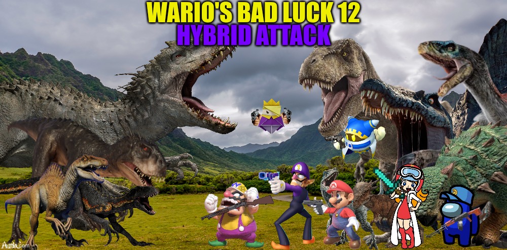 Wario's Bad Luck 12.mp3 | WARIO'S BAD LUCK 12; HYBRID ATTACK | image tagged in wario dies,wario,too many tags | made w/ Imgflip meme maker