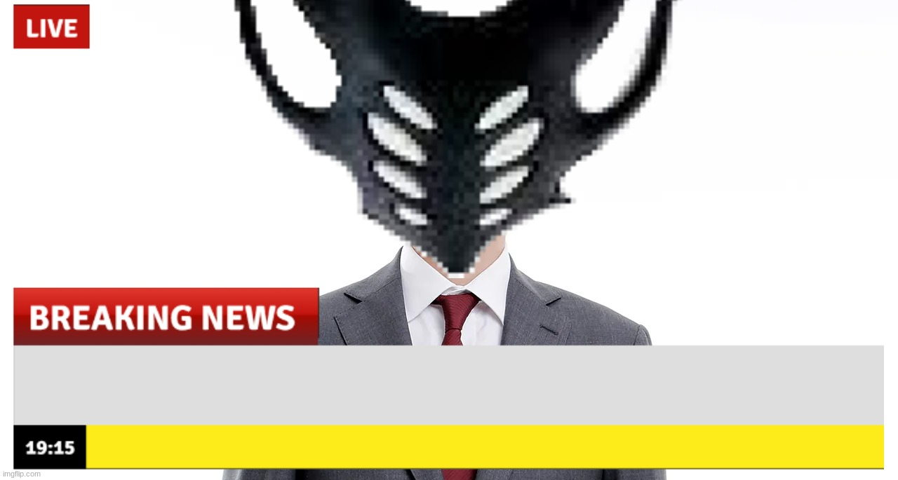 ShadeLord - Breaking News Blank Meme Template