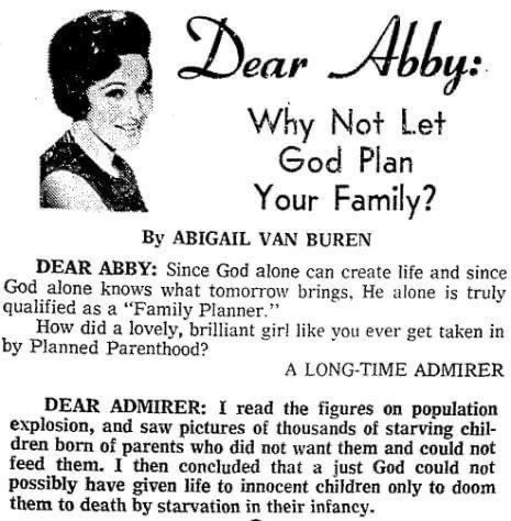 Dear Abby abortion Blank Meme Template