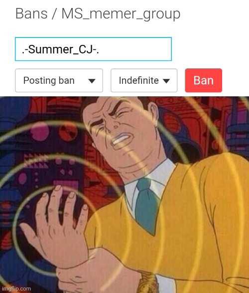 trying to resist the urge of banning him | image tagged in must resist urge | made w/ Imgflip meme maker