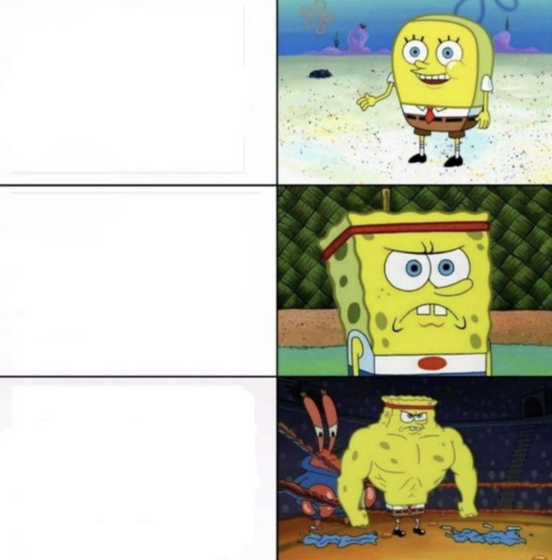 High Quality Spongebob meine Blank Meme Template