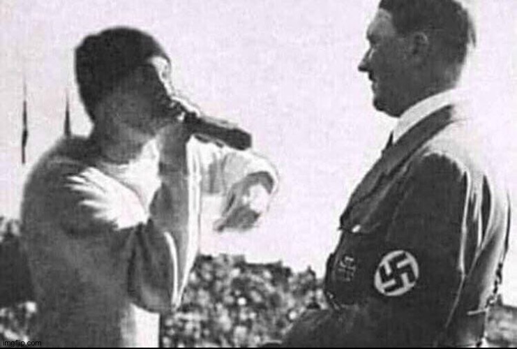 Hitler rapping | image tagged in hitler rapping | made w/ Imgflip meme maker