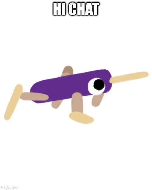 Bopsicle | HI CHAT | image tagged in bopsicle | made w/ Imgflip meme maker