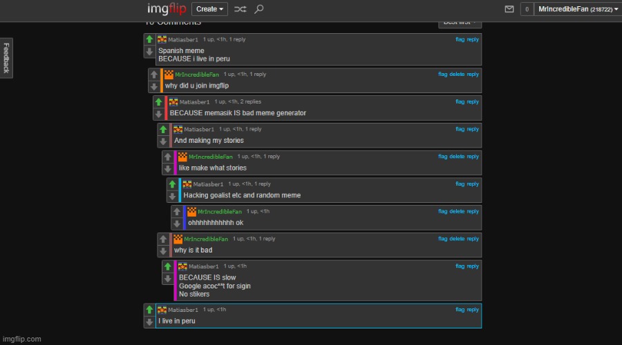 this is the proof/reason why matiasber joined imgflip(zoom close to see) | made w/ Imgflip meme maker