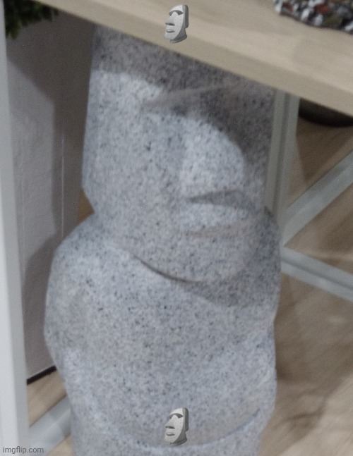🗿; 🗿 | made w/ Imgflip meme maker