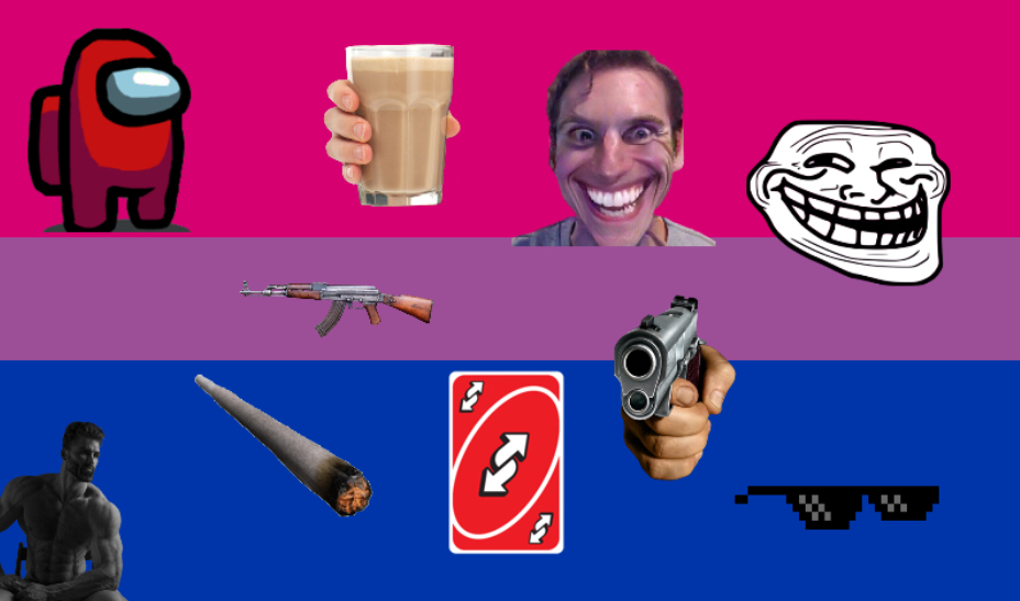 Bisexual memes Blank Meme Template