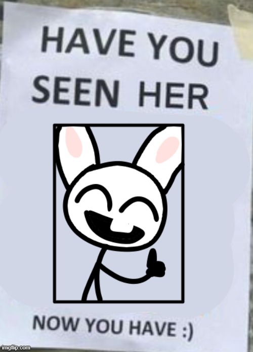 image tagged in bunni | made w/ Imgflip meme maker