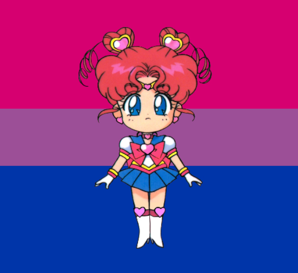 Bisexual Chibi Chibi Blank Meme Template