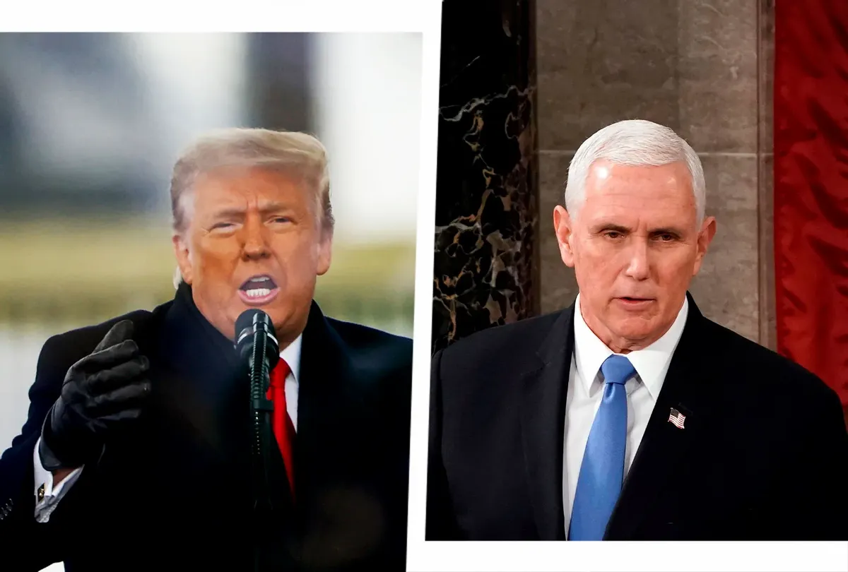 Trump almost got Pence killed, and would have been OK with it Blank Meme Template