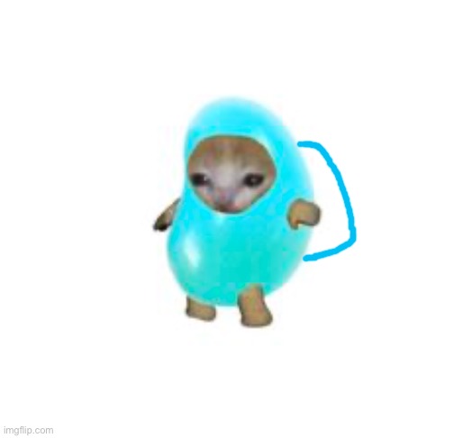 cyan among us | made w/ Imgflip meme maker