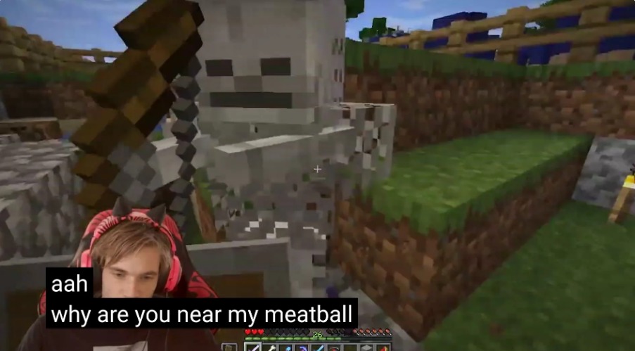 Why are you near my meatball | made w/ Imgflip meme maker