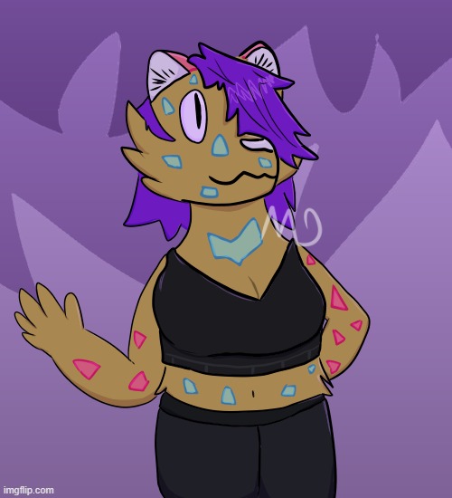 Decided to just go for it, used a realistic body style, anywho meet Pixie (my art and character) | image tagged in furry,art,cats,drawings | made w/ Imgflip meme maker