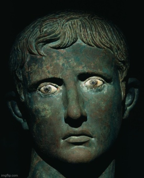 augustus what happened to you | made w/ Imgflip meme maker