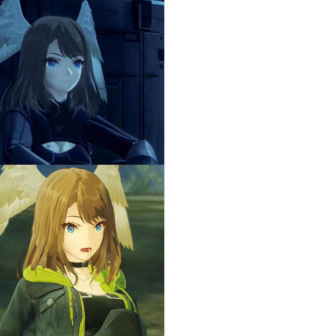 Xenoblade Chronicles 3 Eunie Blank Meme Template