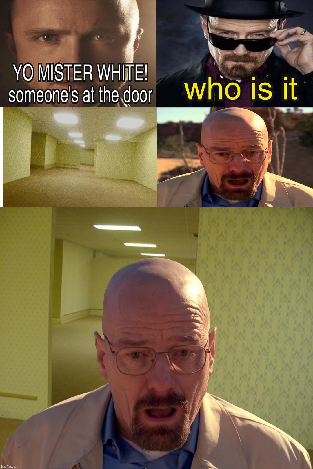 Ever since that fateful night, Walter was missing without a trace. Nobody has heard from him since. | image tagged in yo mister white someone s at the door | made w/ Imgflip meme maker