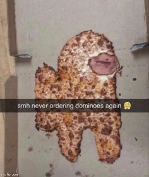 Amogus pizza | made w/ Imgflip meme maker
