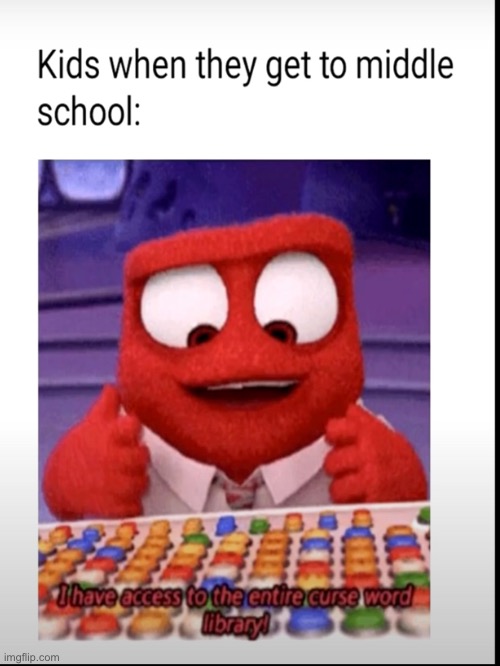 Middle school: | image tagged in you're going to brazil | made w/ Imgflip meme maker