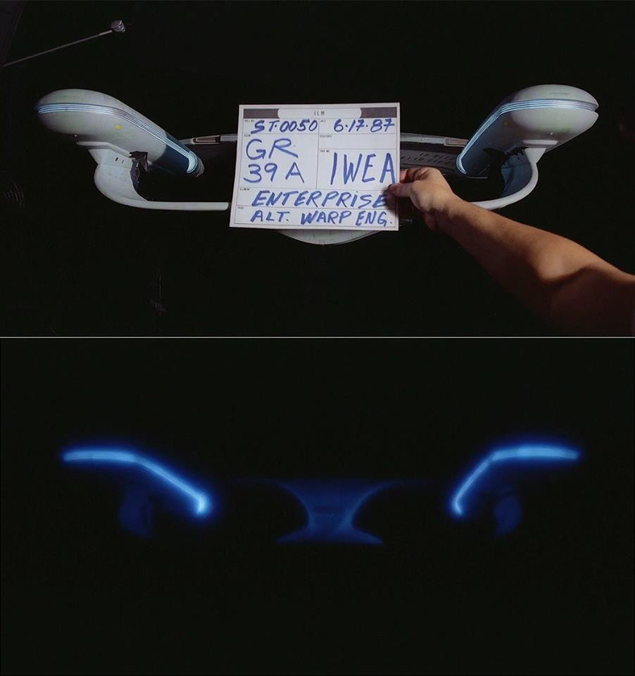 Holding Up Sign In Front Of The Enterprise Blank Meme Template