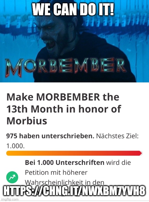 https://chng.it/nwxbM7YVh8 | WE CAN DO IT! HTTPS://CHNG.IT/NWXBM7YVH8 | made w/ Imgflip meme maker