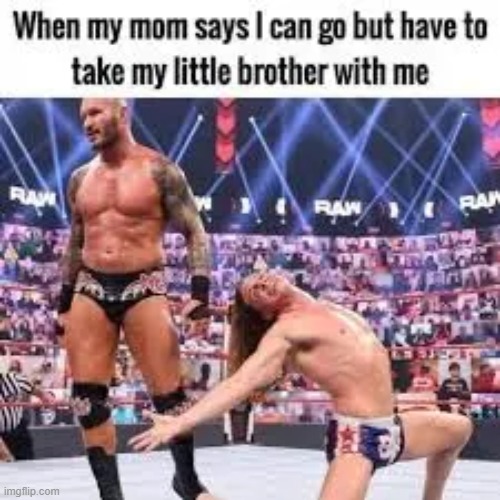 RK-Bro was a great team. Hope Randy Orton returns someday. | made w/ Imgflip meme maker
