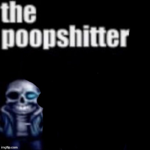 The Poopshitter | image tagged in the poopshitter | made w/ Imgflip meme maker