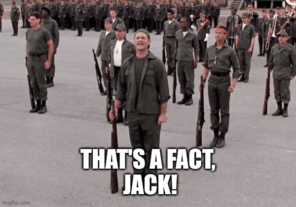 That's a Fact Jack | THAT'S A FACT,
 JACK! | image tagged in that's a fact jack | made w/ Imgflip meme maker
