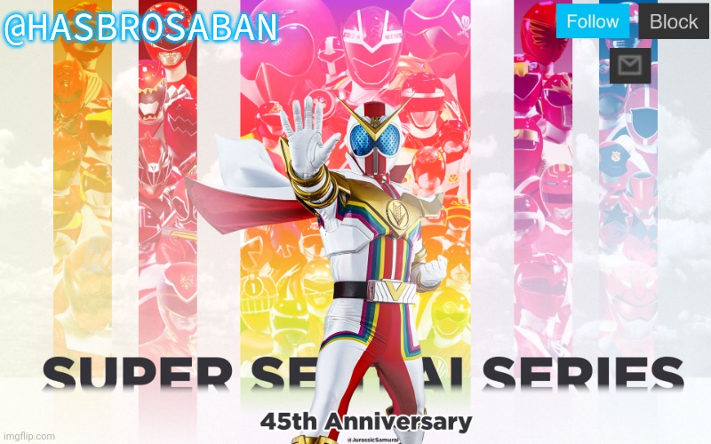 High Quality HasbroSaban Announcement Banner (Hasbro Side) Blank Meme Template
